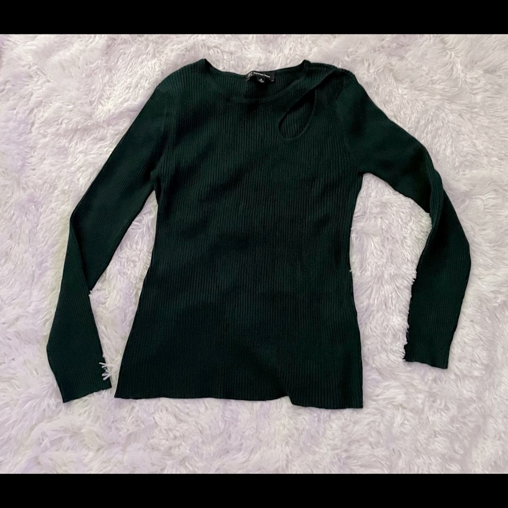 Green Sweater, long sleeve